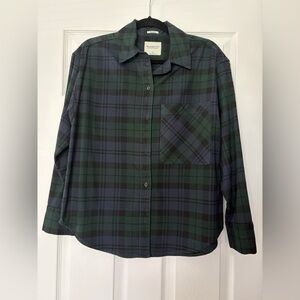 Abercrombie and Fitch Women’s Plaid Flannel Shirt